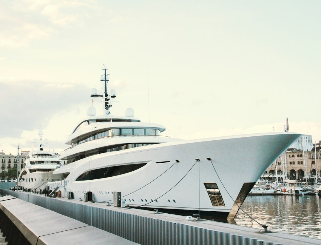 private yacht deck