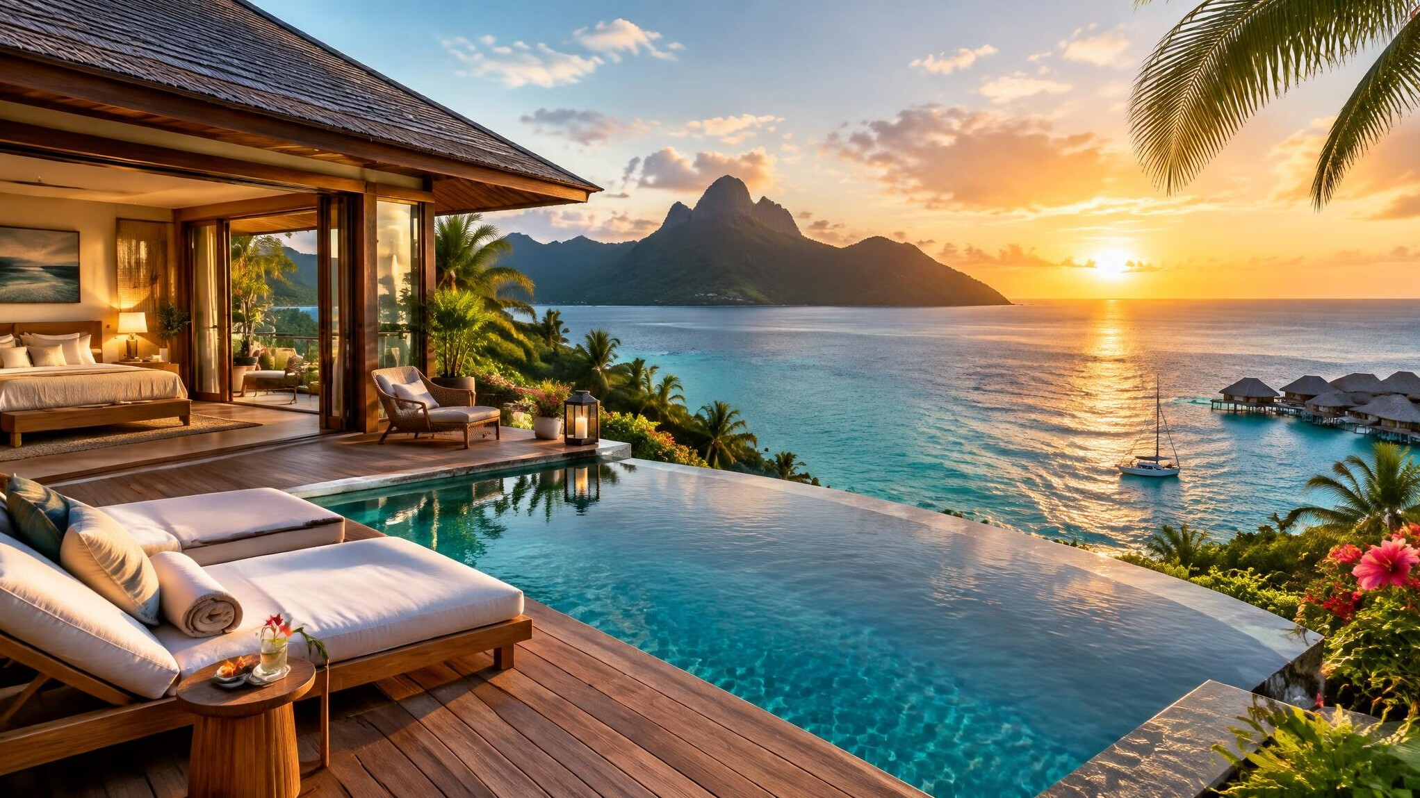 luxury beach resort